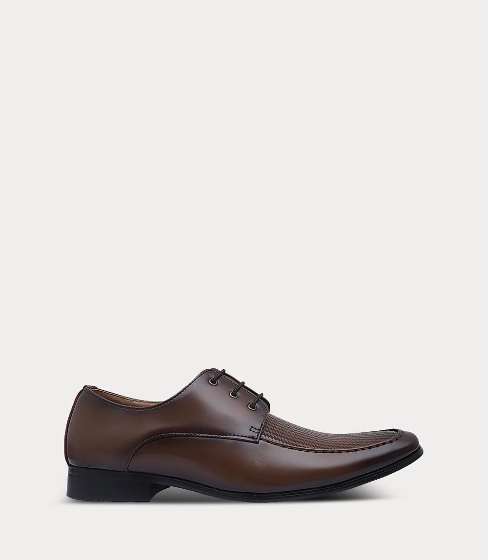 Men Lace Up-BROWN