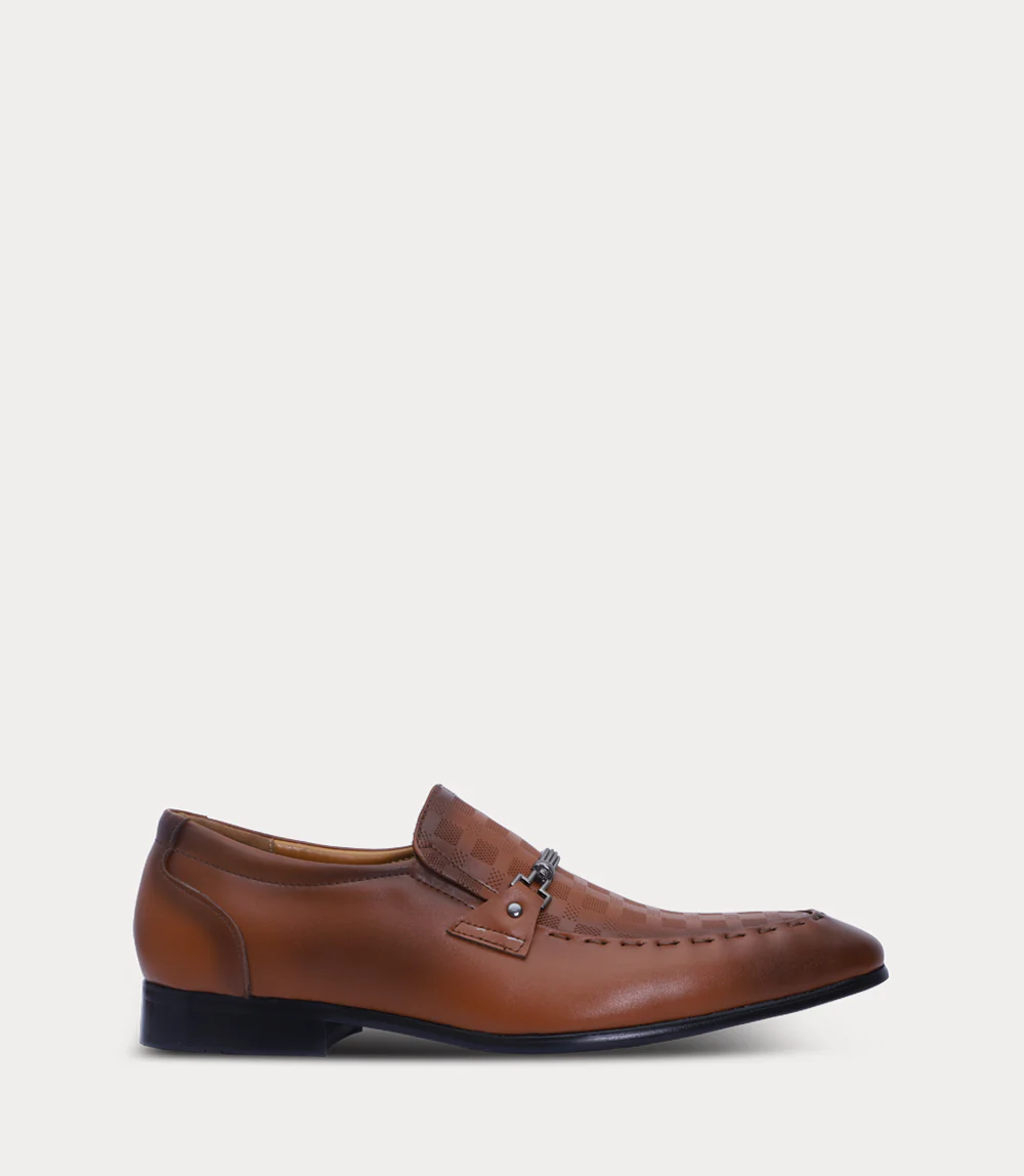 Men Slip On-BROWN