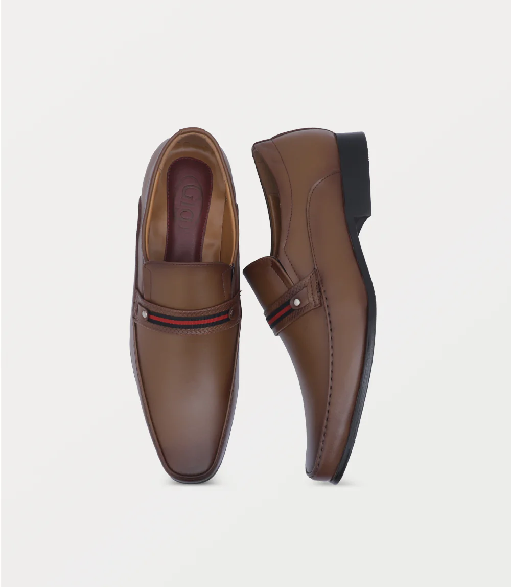 Men Slip On-KHAKI - Image 4