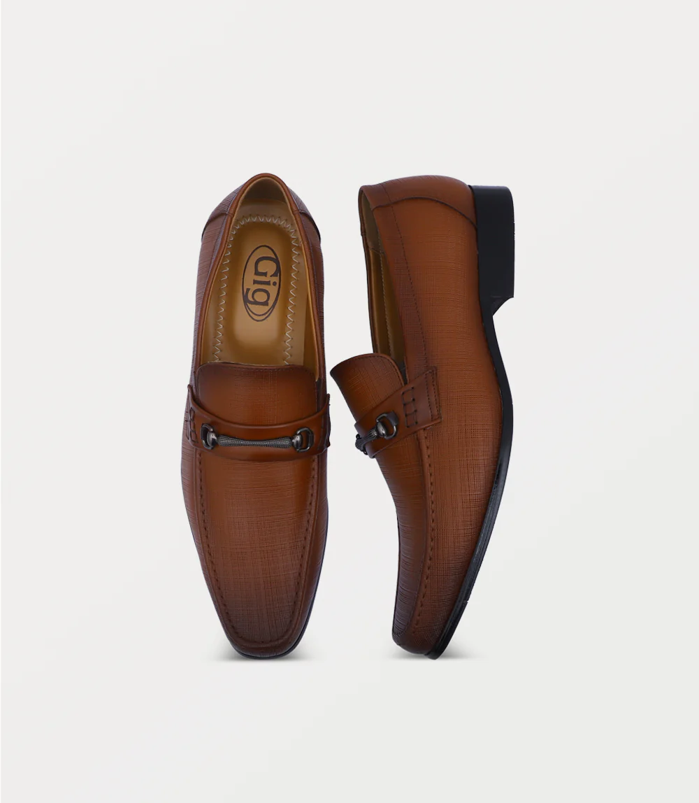 Men Slip On-BROWN - Image 4
