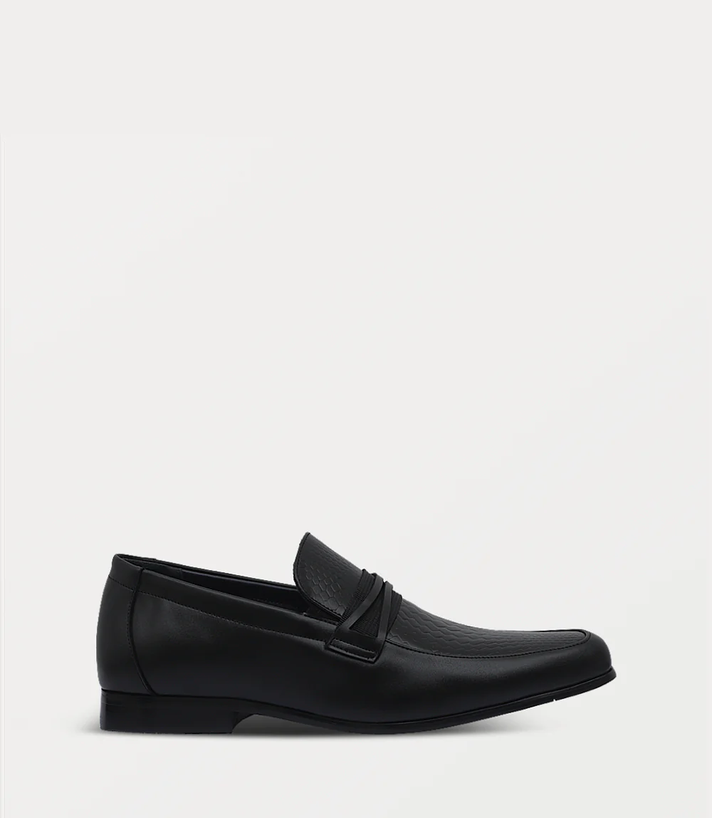 Men Slip On-BLACK