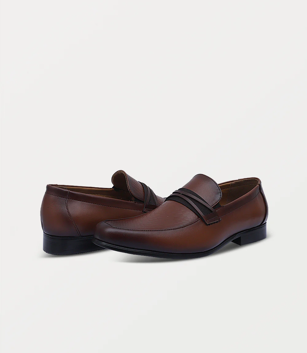 Men Slip On-BROWN - Image 3