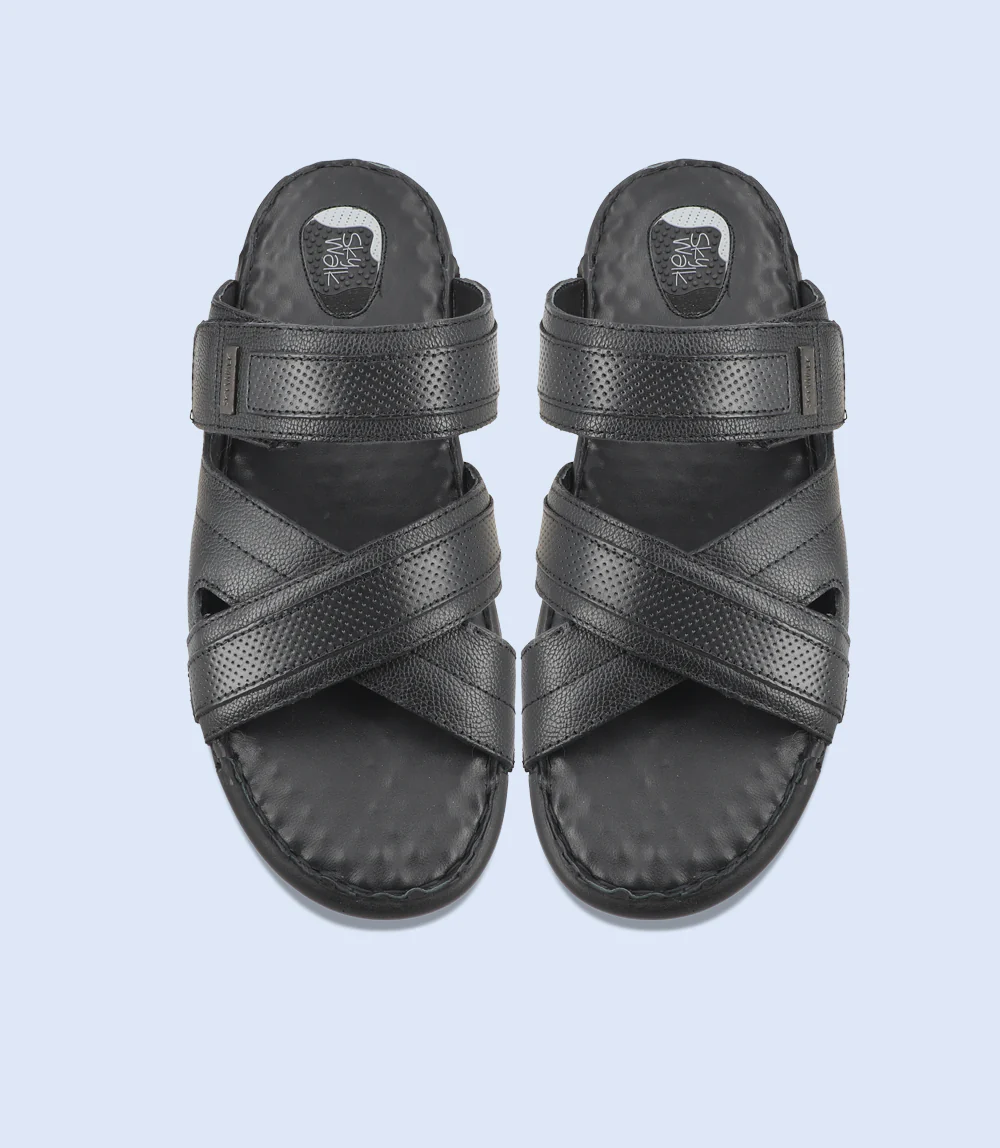 Men Comfort Slipper-BLACK - Image 3