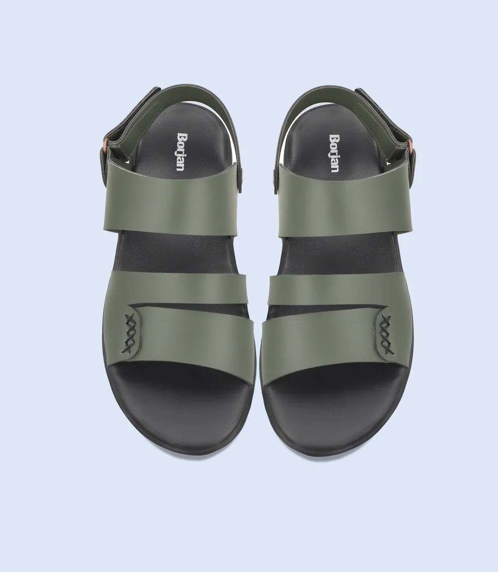Men Casual Sandal-OLIVE - Image 3
