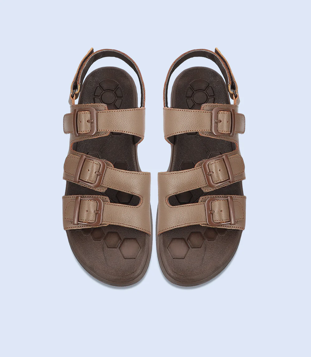 Men Sandal-BROWN - Image 3