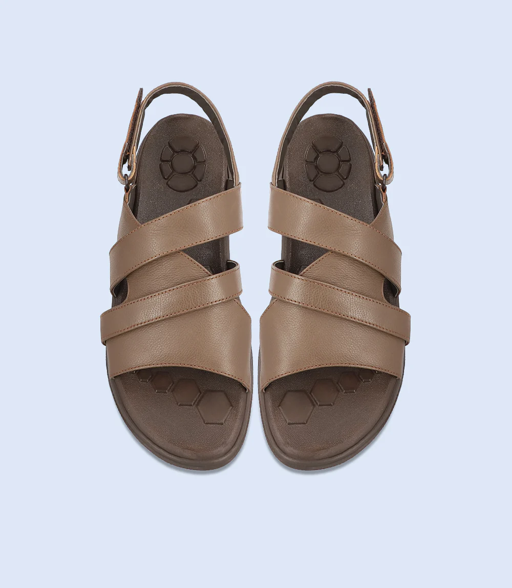 Men Sandal-BROWN - Image 3
