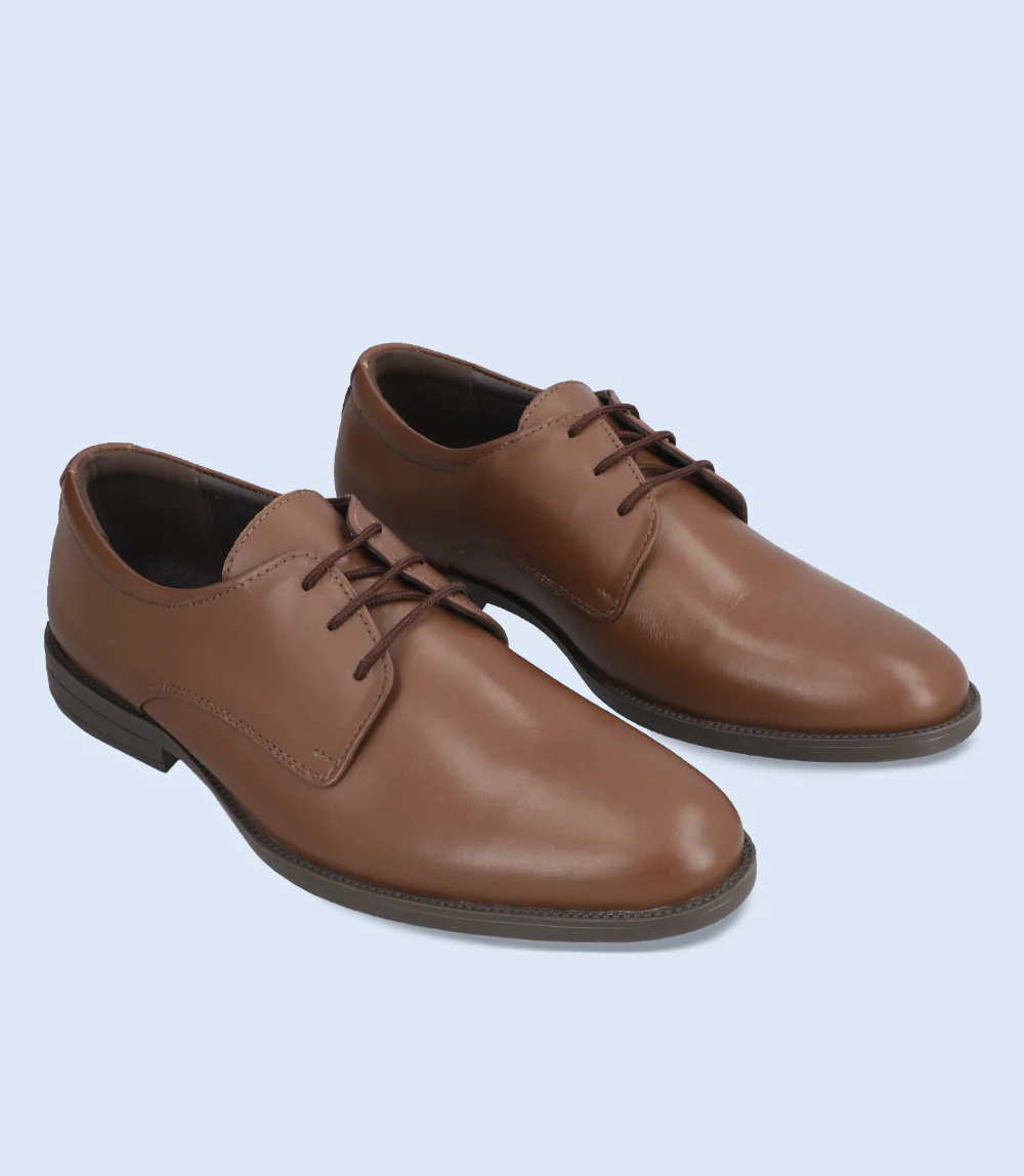 Men Lace Up-BROWN