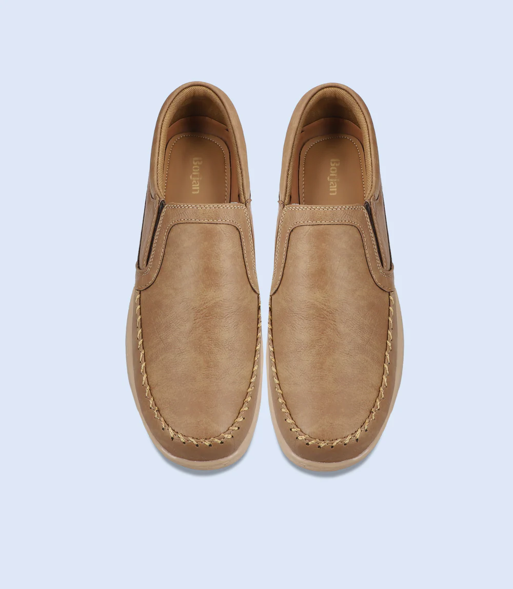 Men Lifestyle Shoes-BEIGE - Image 3