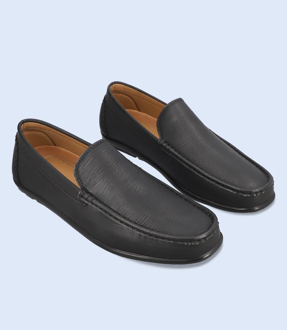 Men Slip On-BLACK