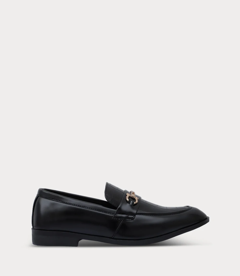 Men Slip On-BLACK