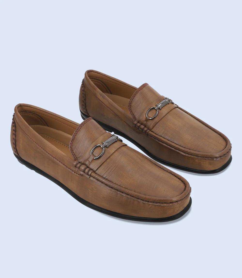 Men Loafers-KHAKI