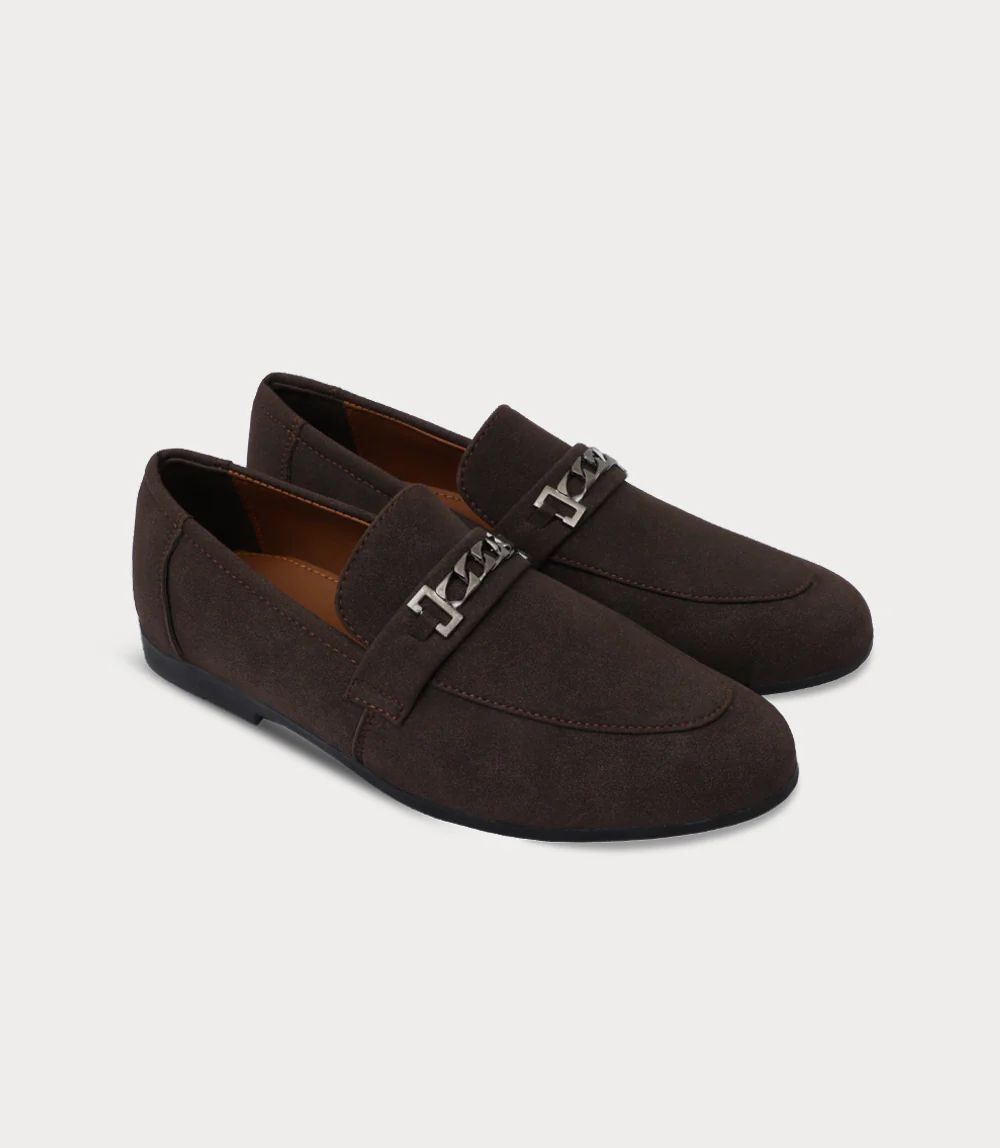 Men Slip On-BROWN - Image 2