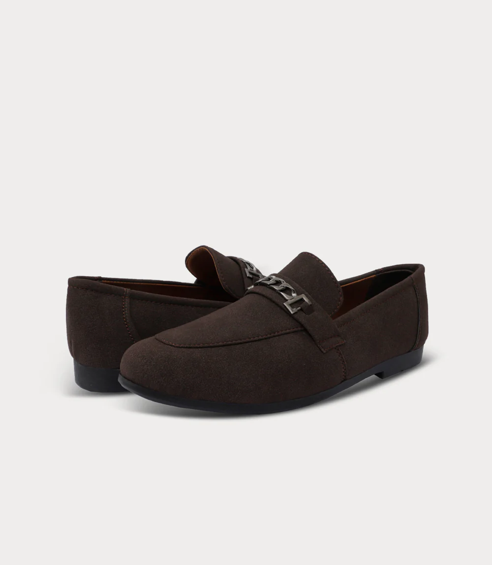 Men Slip On-BROWN - Image 3