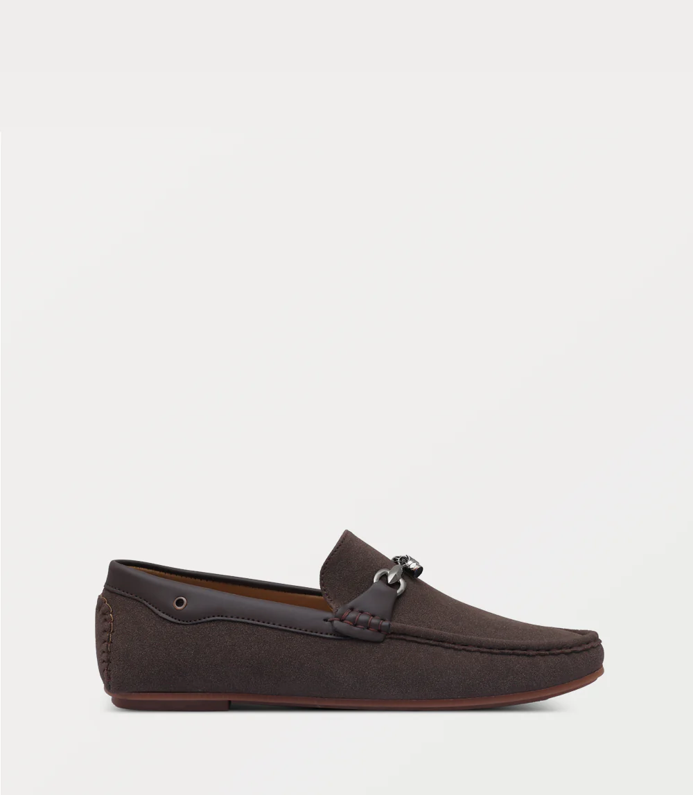 Men Loafers-ESPRESSO