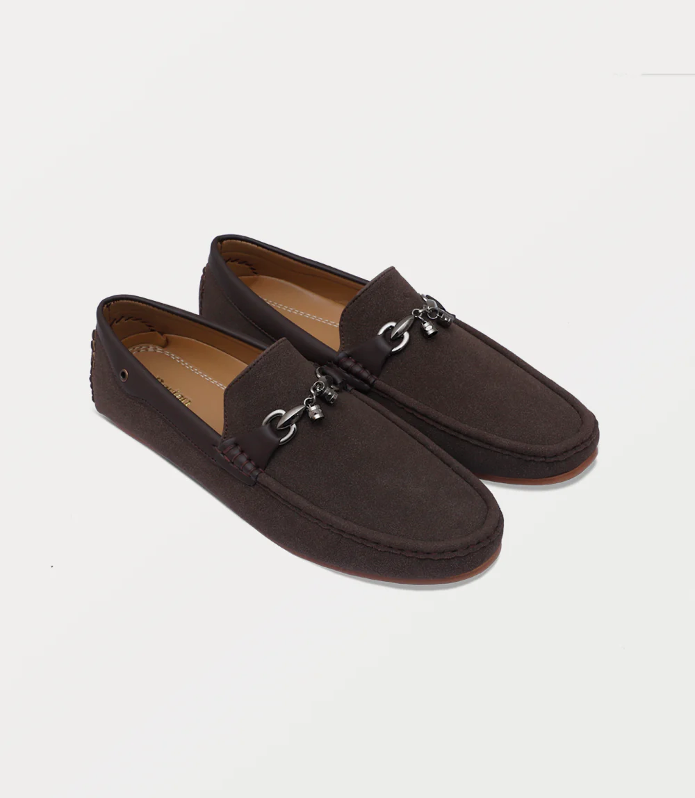 Men Loafers-ESPRESSO - Image 2