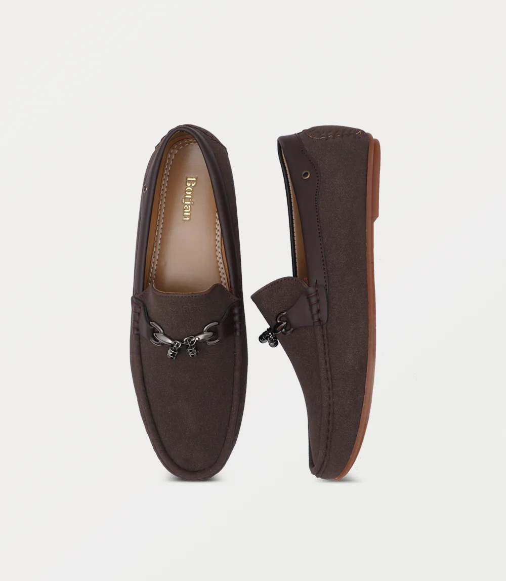 Men Loafers-ESPRESSO - Image 4