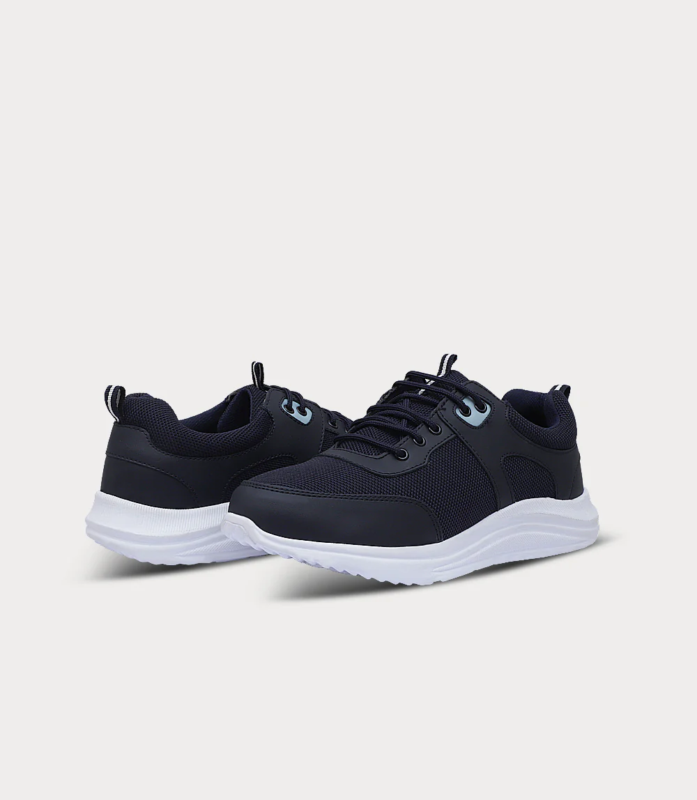 Men Sneakers-NAVY - Image 3