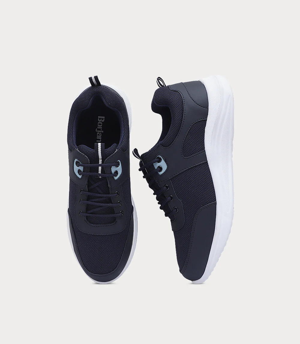 Men Sneakers-NAVY - Image 4