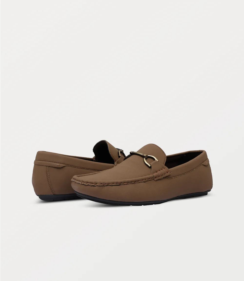 Men Moccasin-BROWN - Image 3