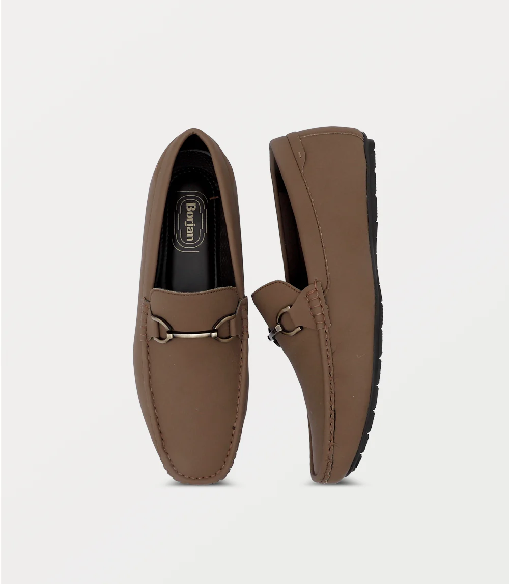 Men Moccasin-BROWN - Image 4
