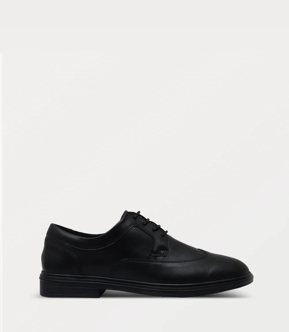 Men Lace Up-BLACK