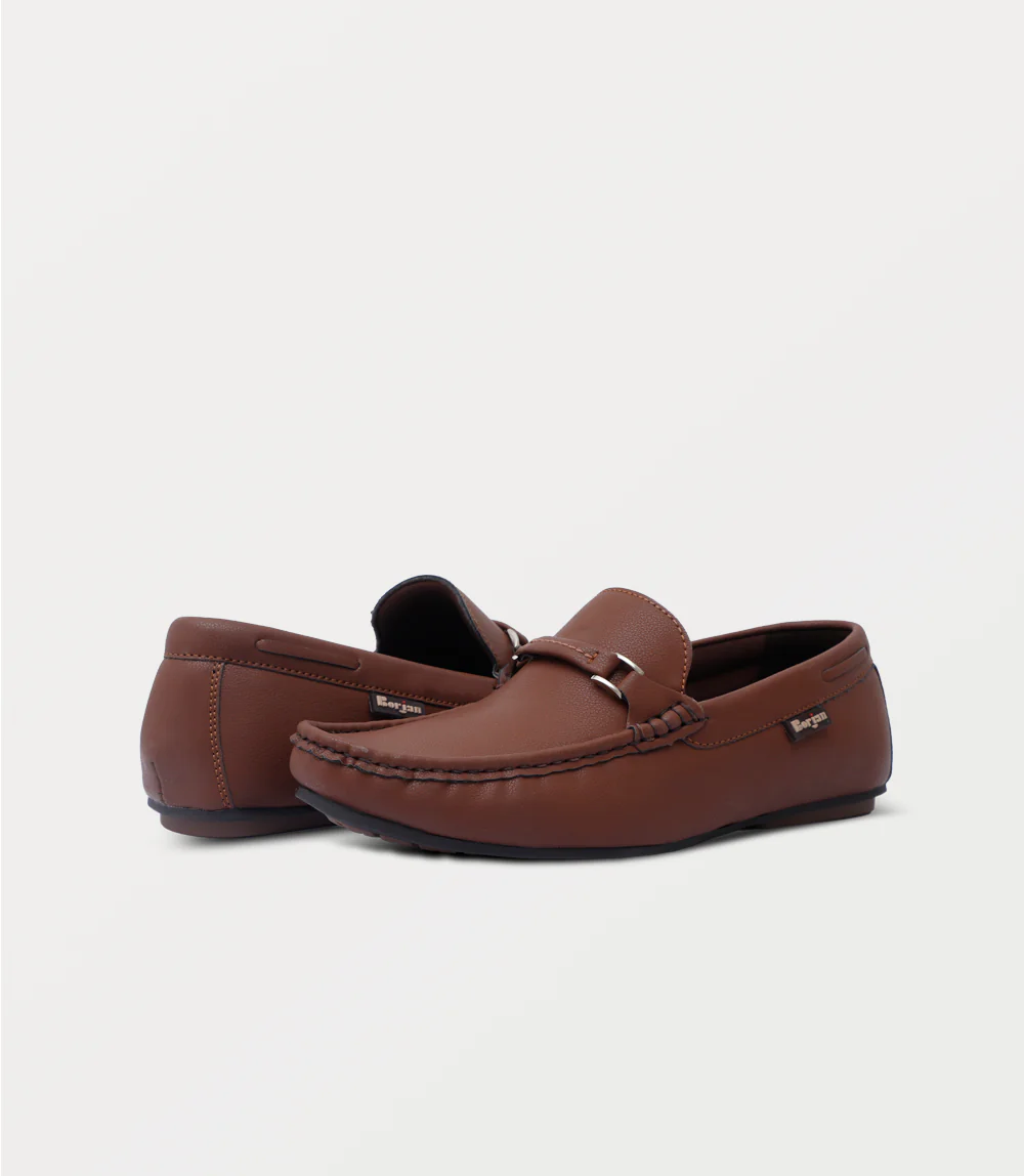 Men Moccasin-BROWN - Image 3