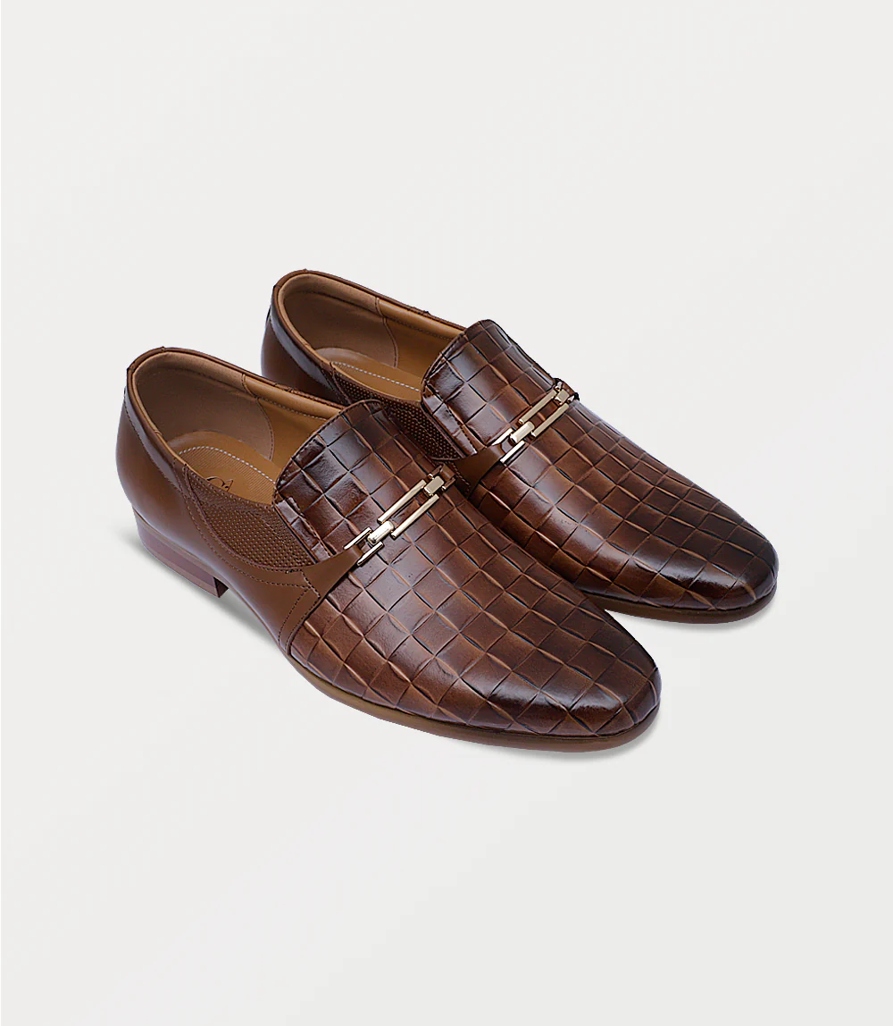Men Slip On-BROWN - Image 2