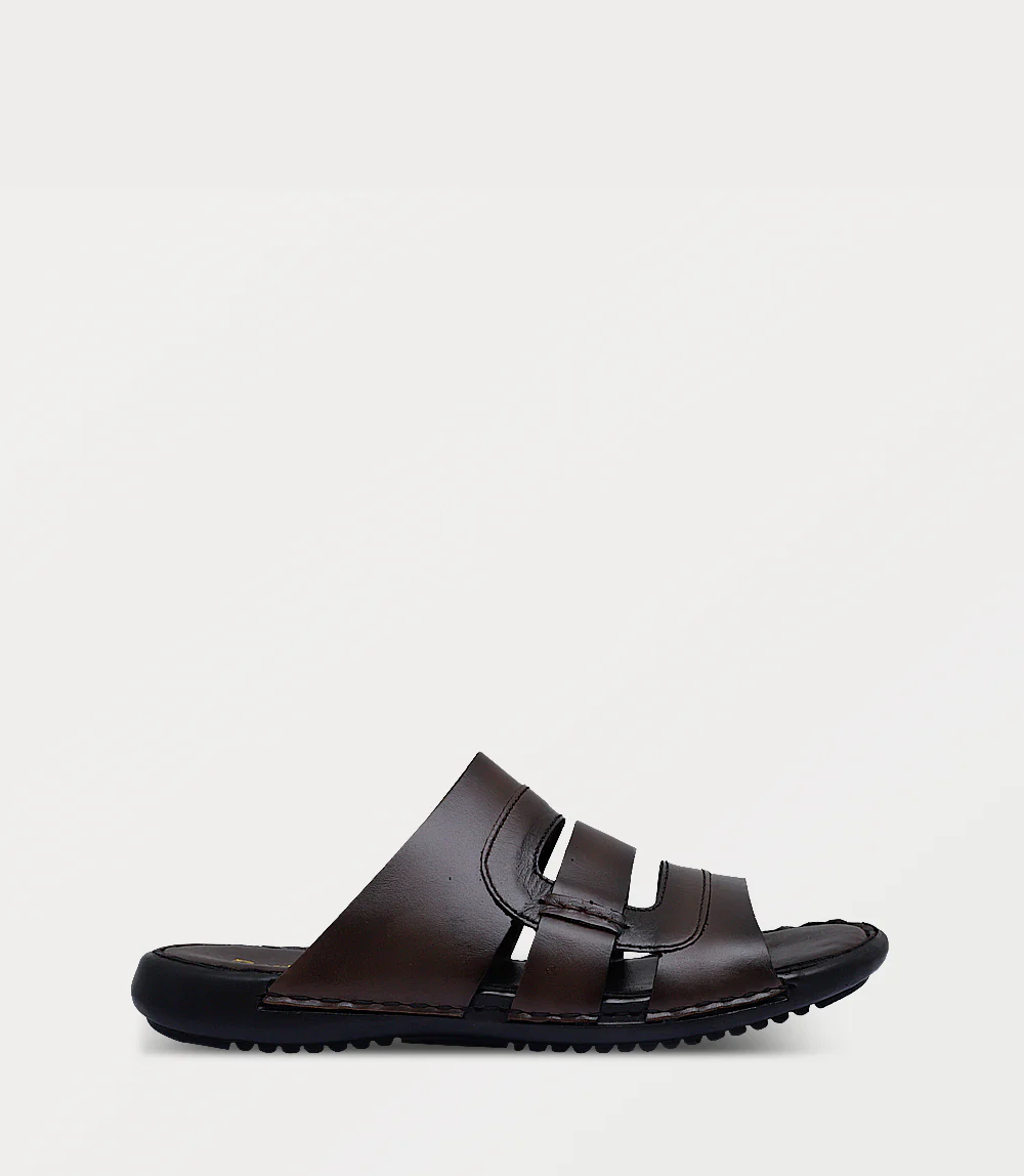 Men Slipper-BROWN