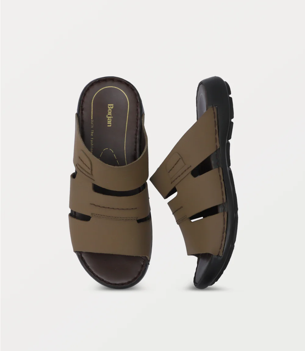 Men Slipper-OLIVE - Image 4