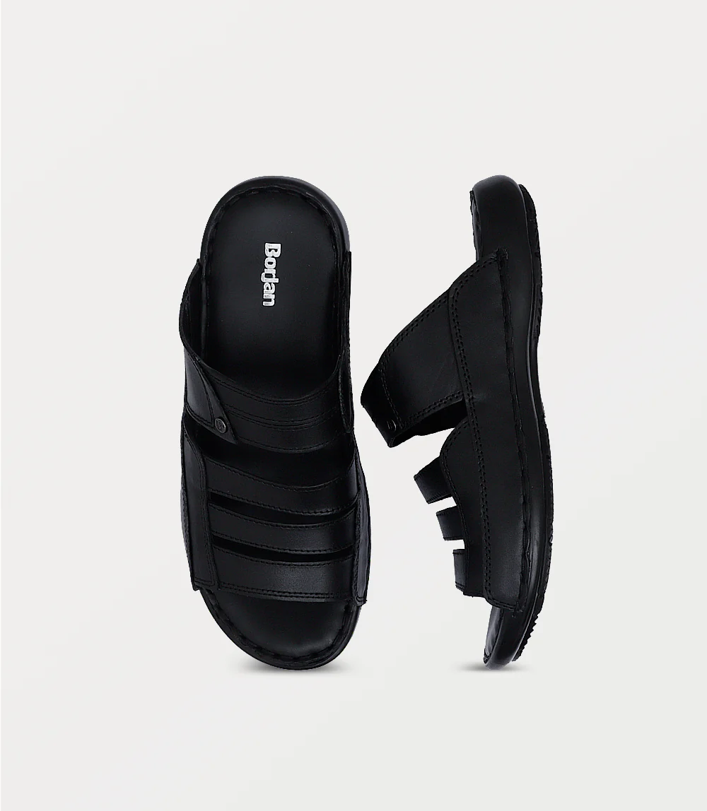 Men Slipper-BLACK - Image 4