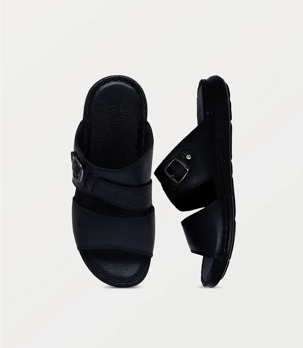Men Slipper-BLACK - Image 4