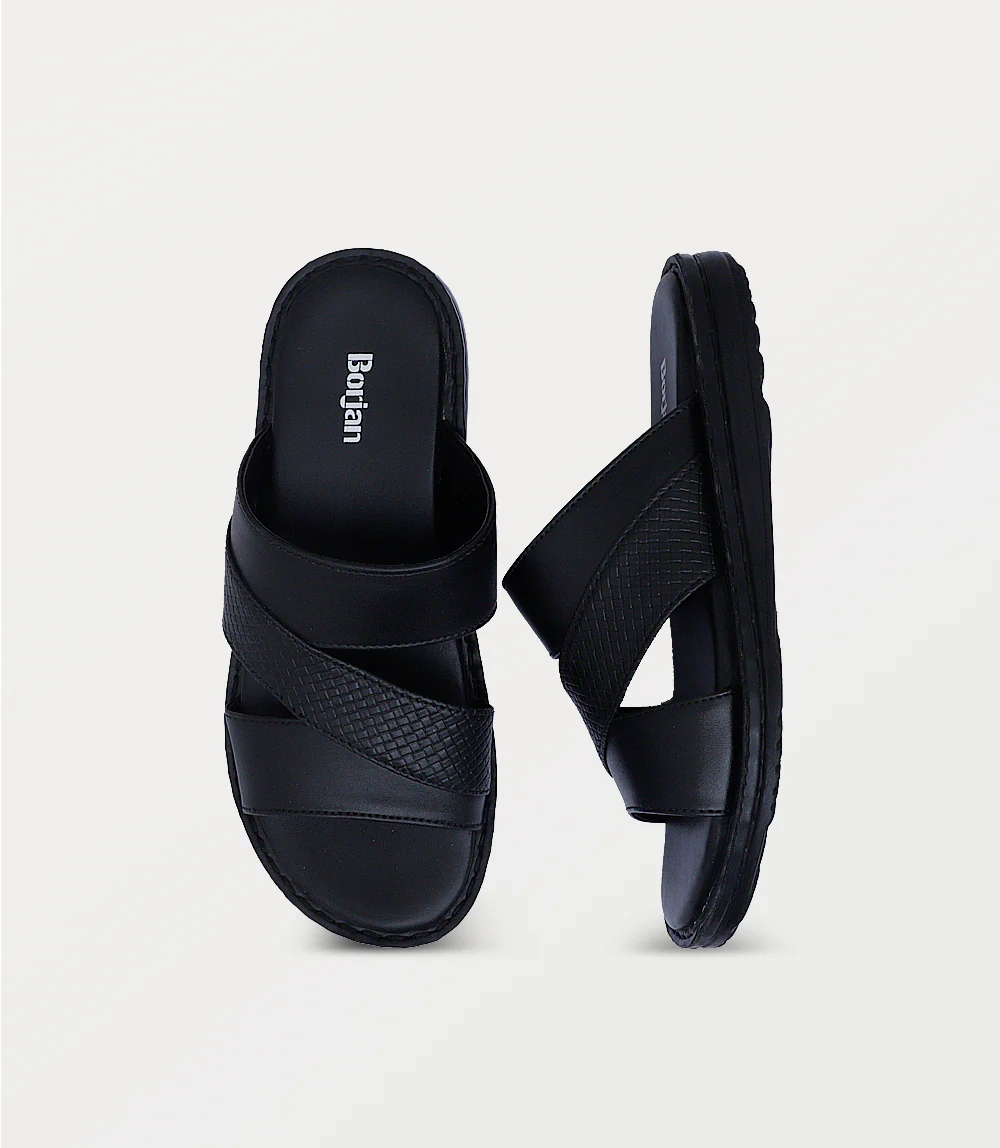 Men Slipper-BLACK - Image 4