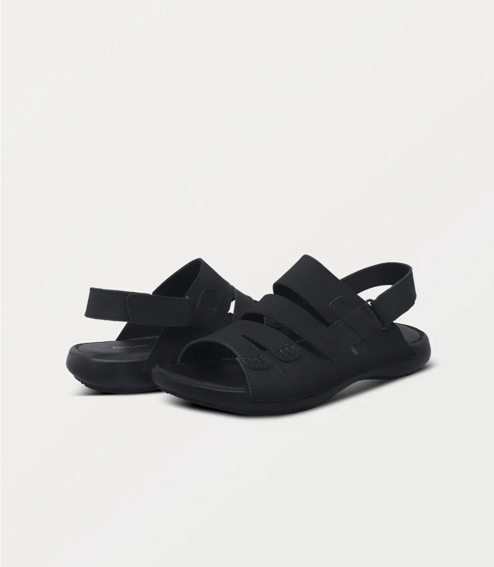 Men Sandal-BLACK - Image 3