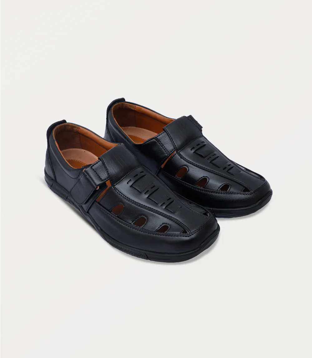 Men Sandal-BLACK - Image 2