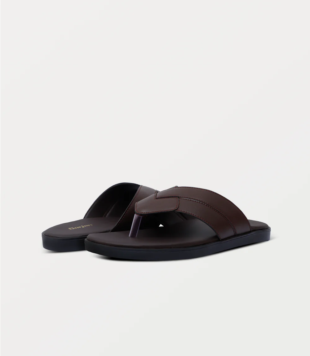 Men Chappal-BROWN - Image 3