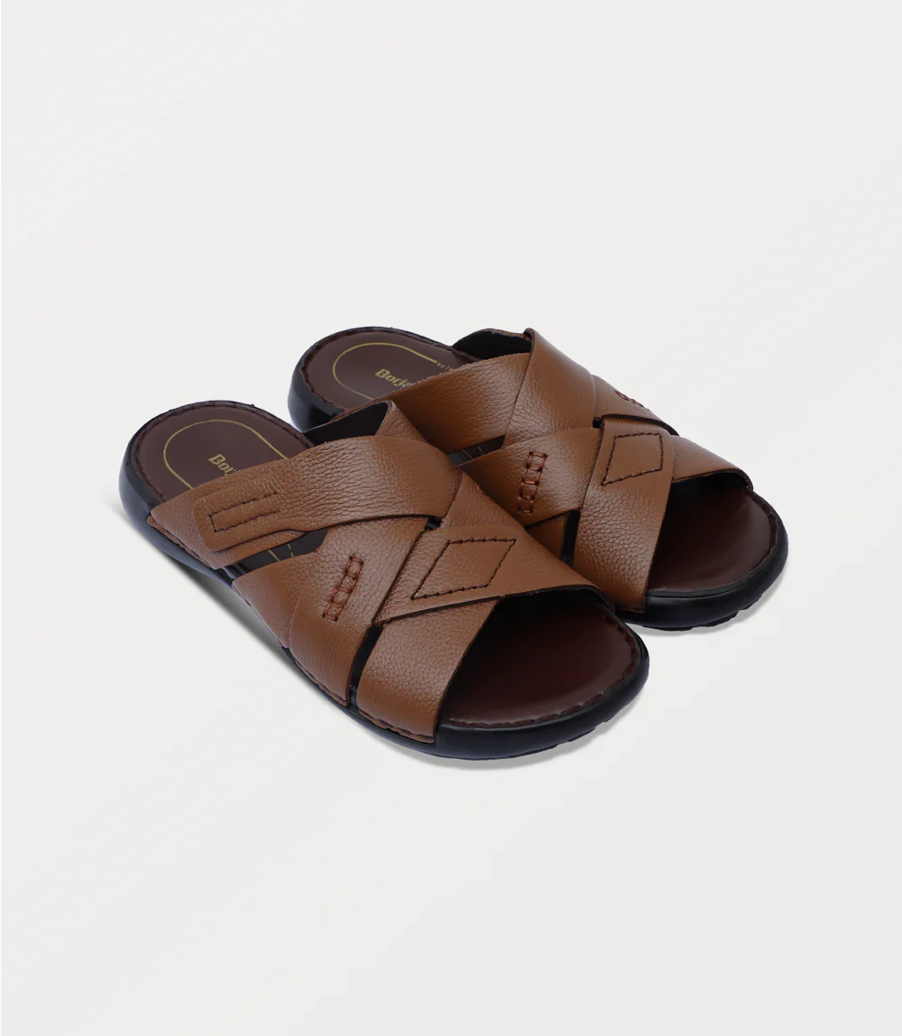 Men Slipper-BROWN - Image 2