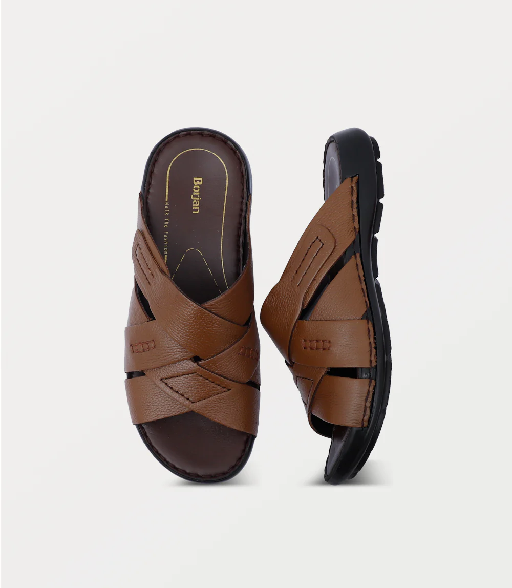 Men Slipper-BROWN - Image 4