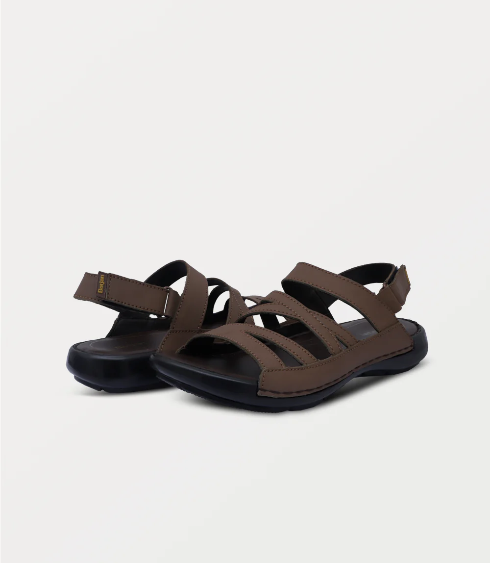Men Sandal-BROWN - Image 3