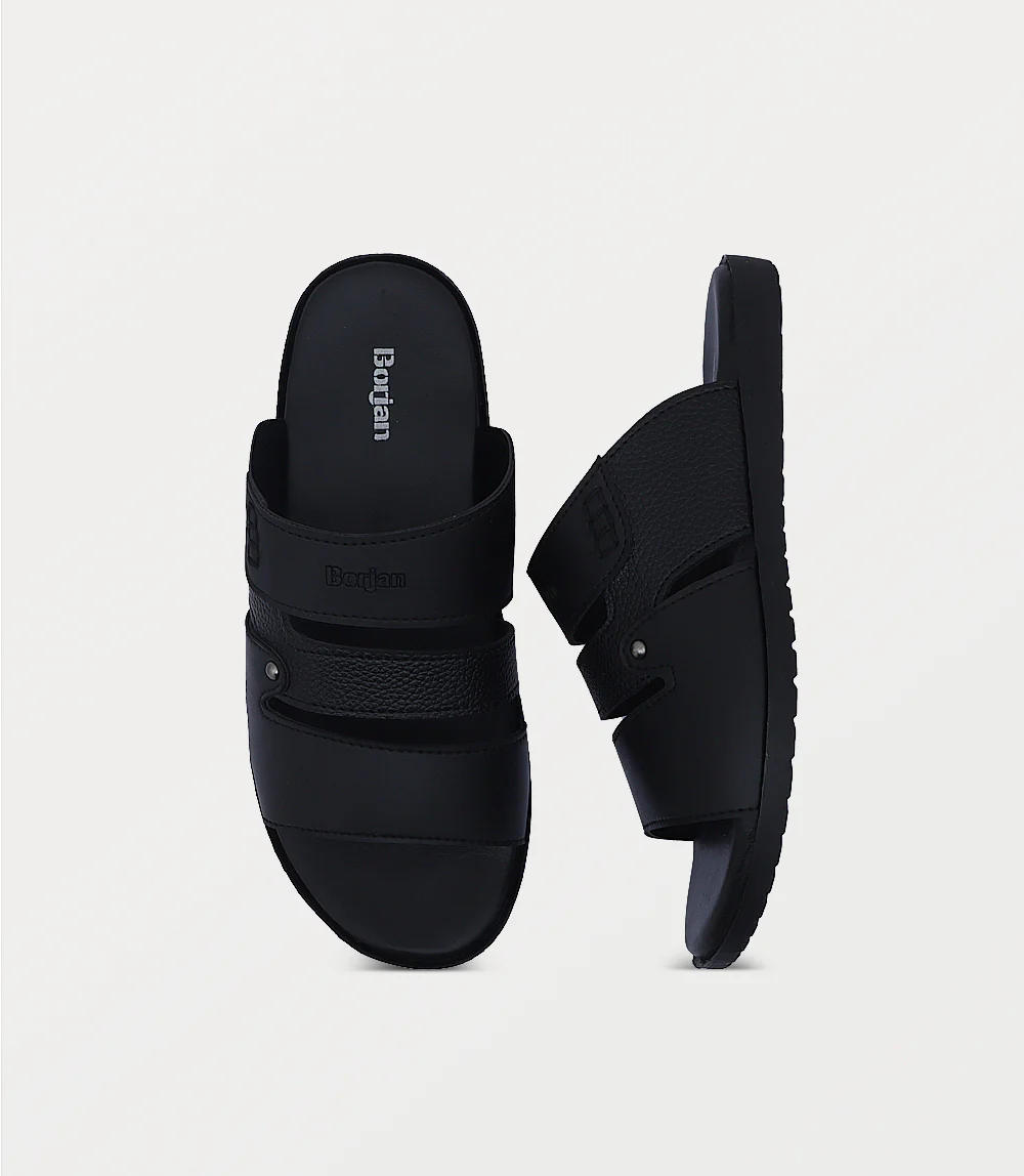 Men Slipper-BLACK - Image 4