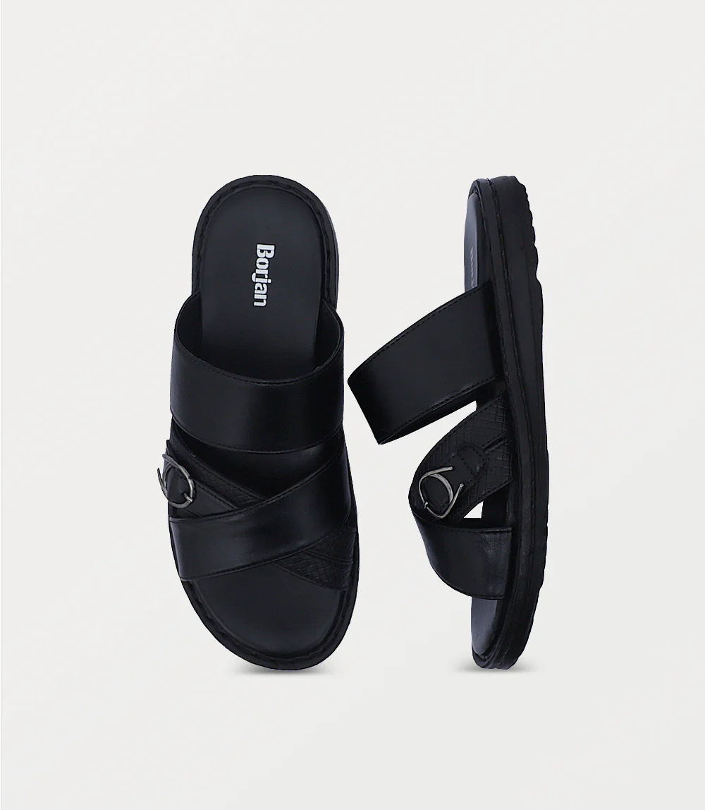 Men Slipper-BLACK - Image 4