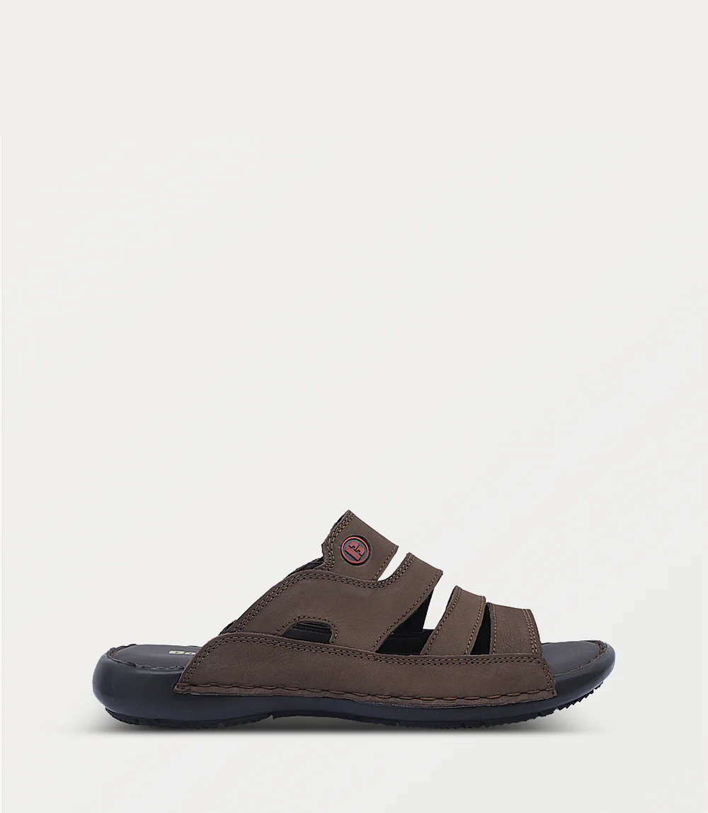 Men Slipper-BROWN