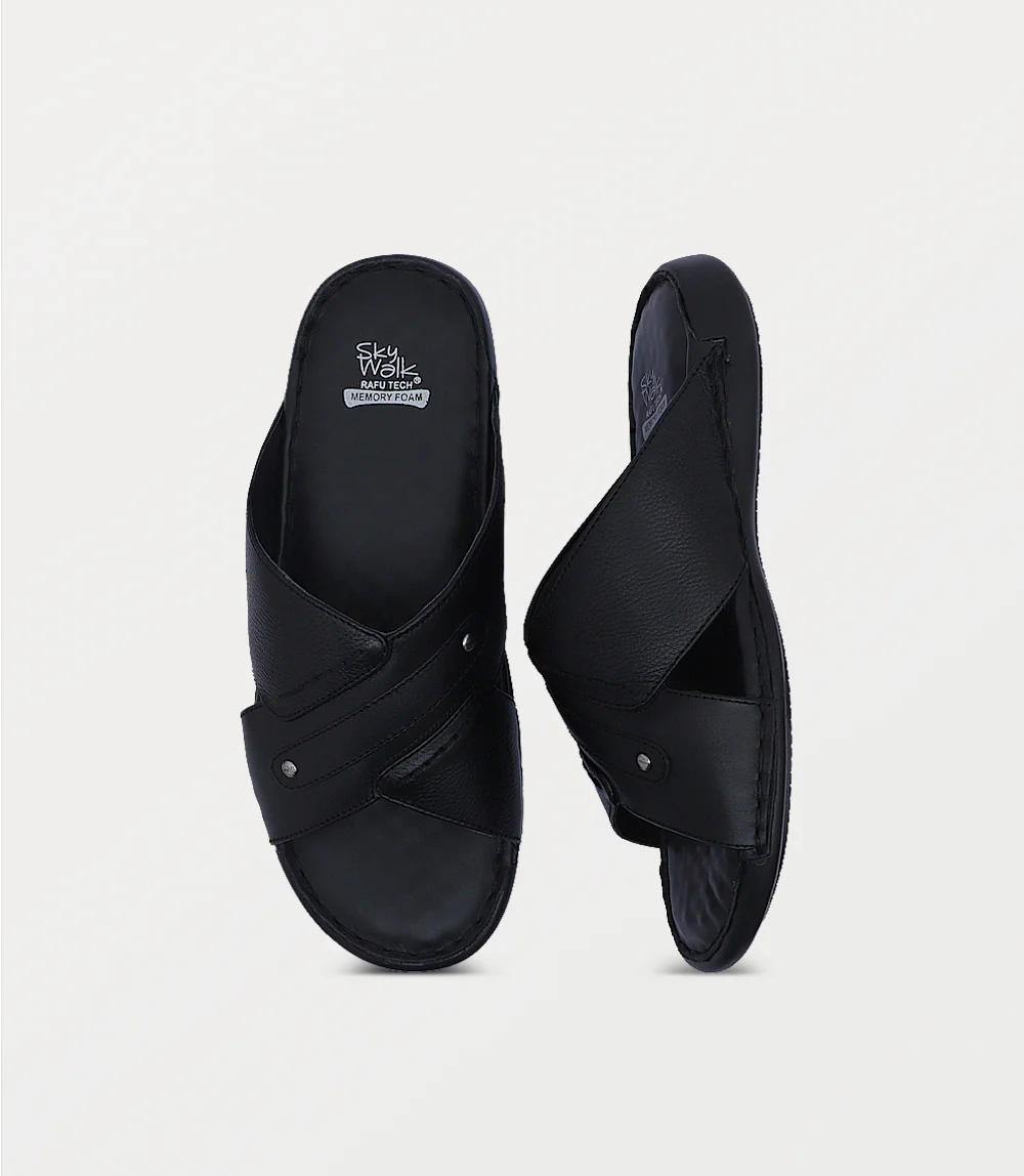 Men Slipper-BLACK - Image 4