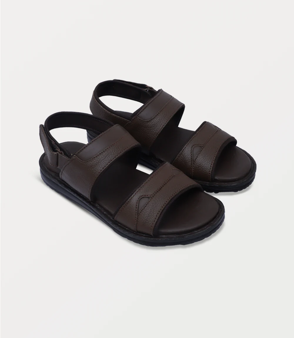 Men Sandal-BROWN - Image 2