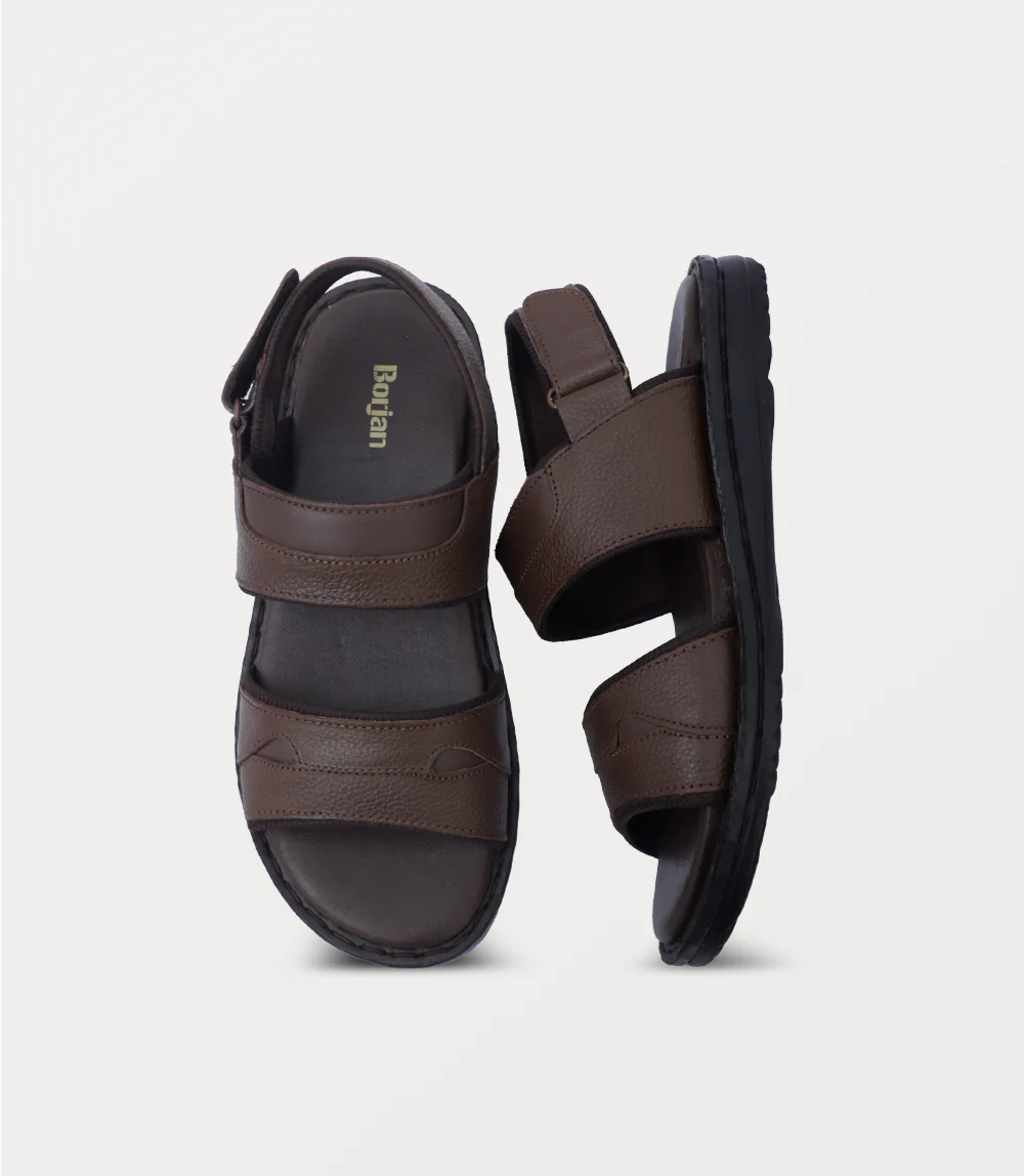 Men Sandal-BROWN - Image 4