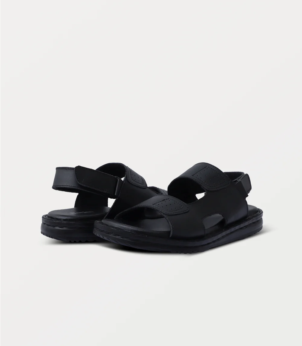 Men Sandal-BLACK - Image 3