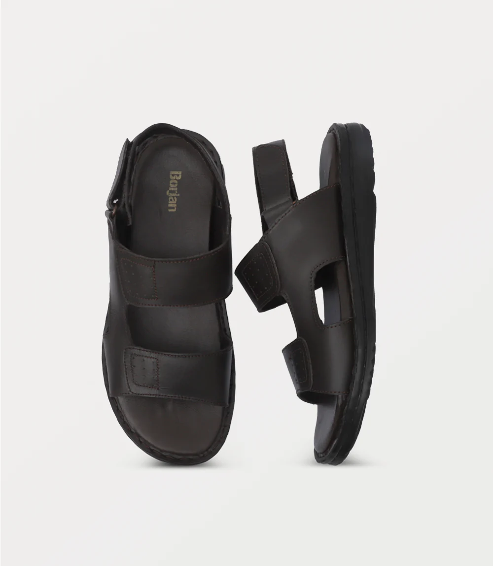 Men Sandal-ESPRESSO - Image 4