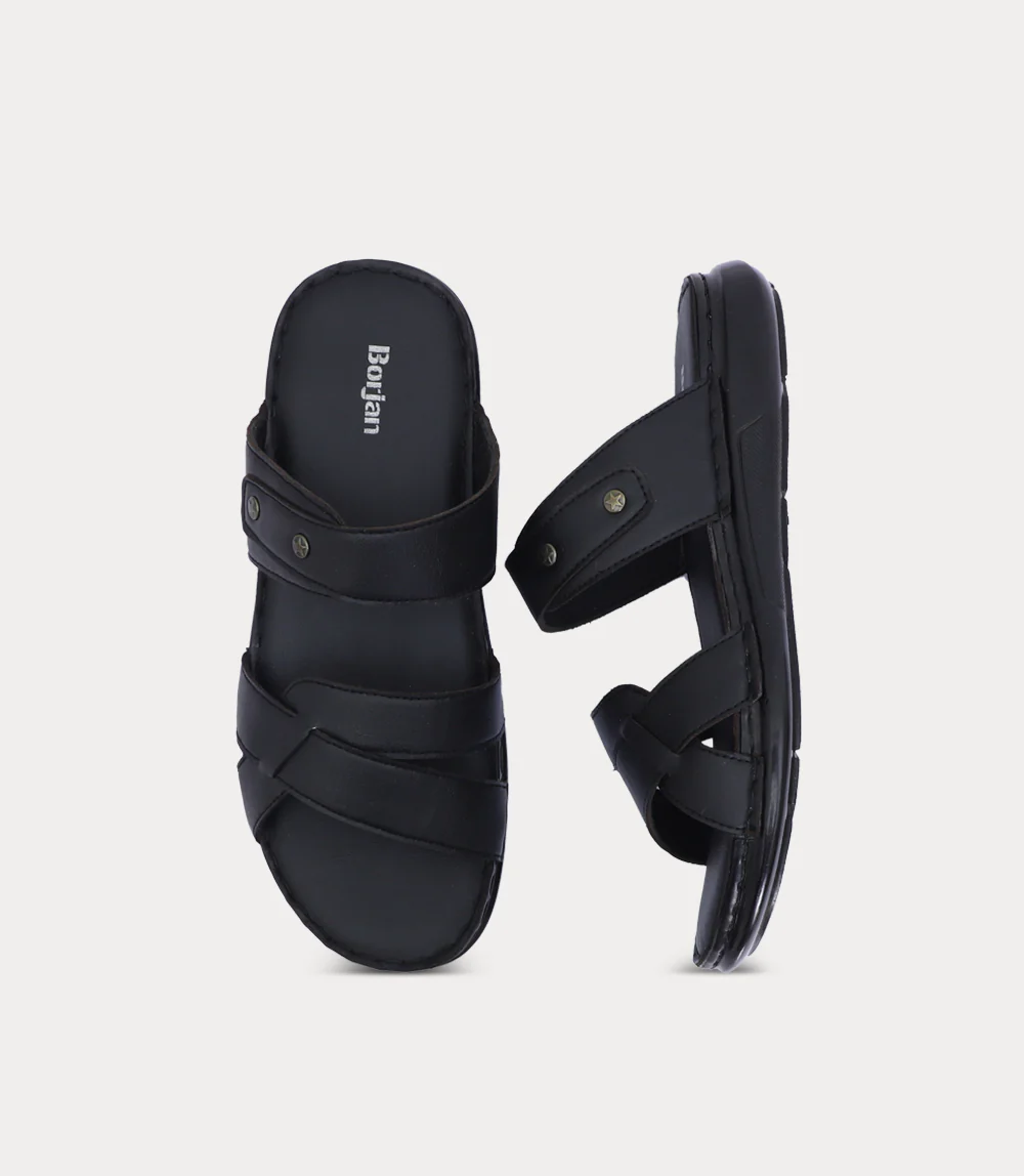 Men Slipper-BLACK - Image 4