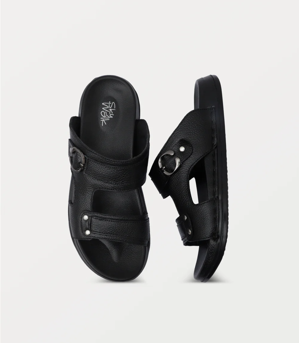 Men Slipper-BLACK - Image 4