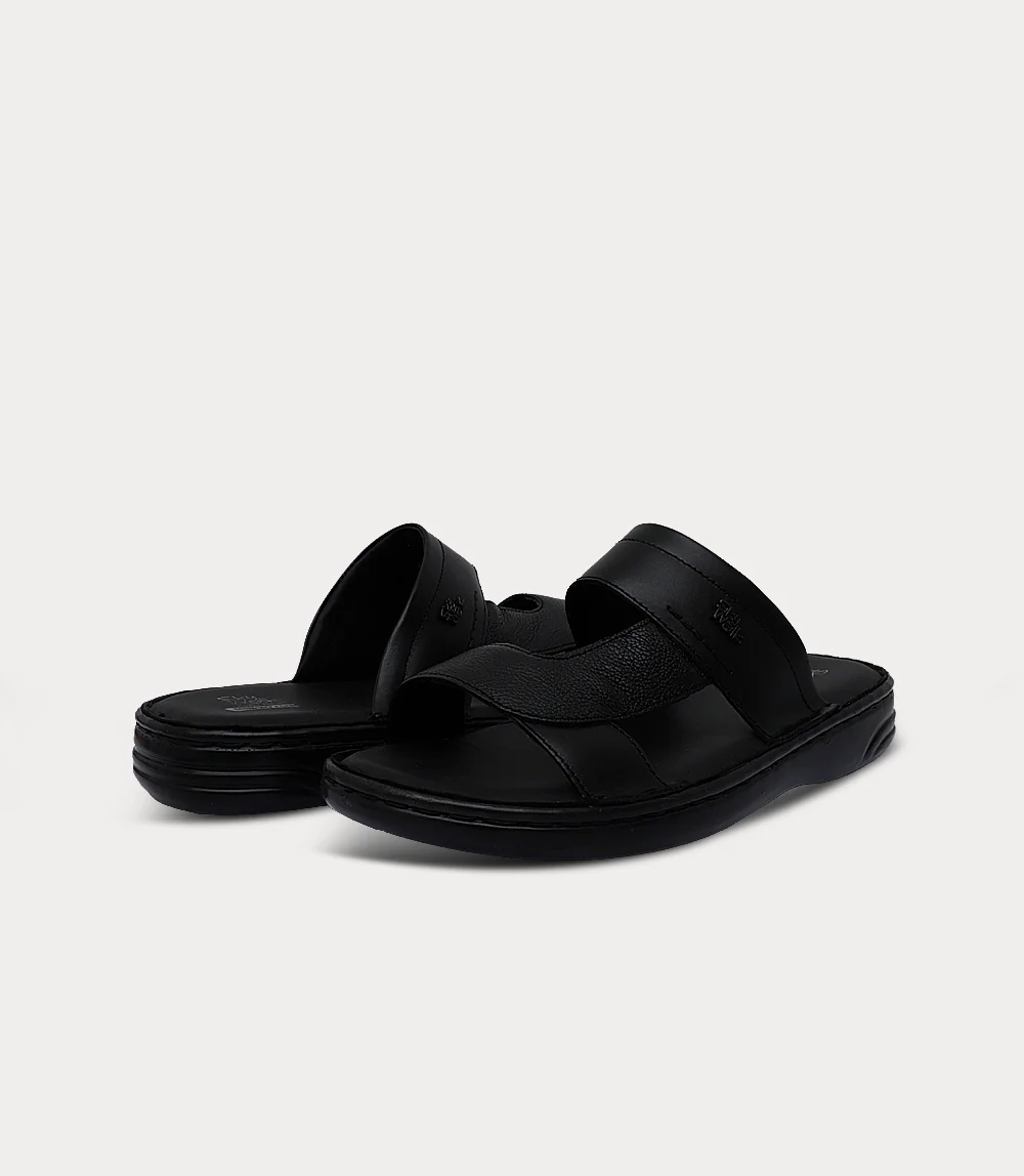 Men Comfort Slipper-BLACK - Image 3