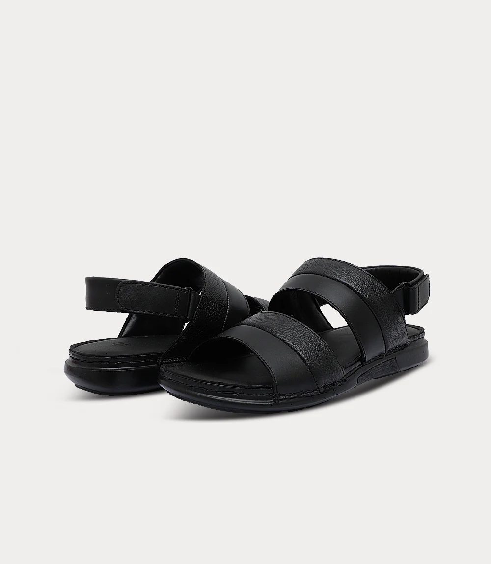 Men Sandal-BLACK - Image 3